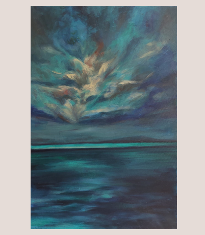 Tableau Bleu Infini
